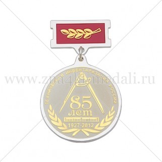 Медали на колодке "Союз инвентаризаторов России" серебро с позолотой