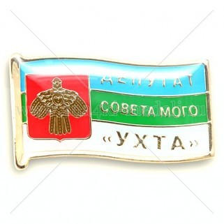 Значки «депутат совета МОГО г. Ухта»