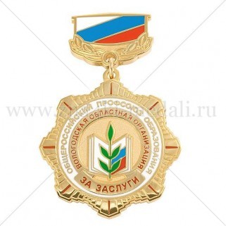 Медаль на колодке «За заслуги»